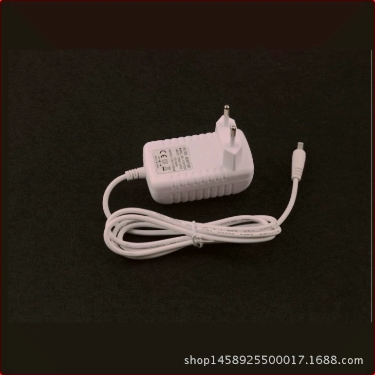 White electric switch key, power adapters, 12v, pet