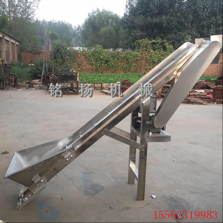 移动式小型蔬菜水果输送机 车间工作台皮带输送机生产