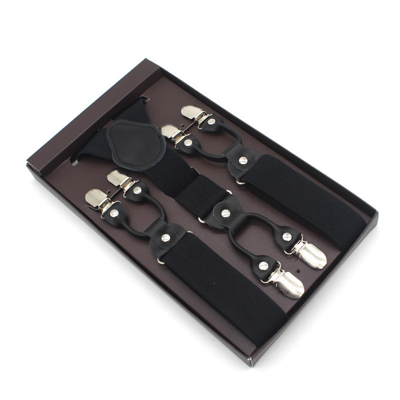 Gift Box Business Men's Adult Strap Suspender Suits Strap Clip Suspender Strap Refined Strap Non-slip Shoulder Strap Gift Box Business Men's Adult Strap Suspender Suits Strap Clip Suspender Strap Refined Strap Non-slip Shoulder Strap