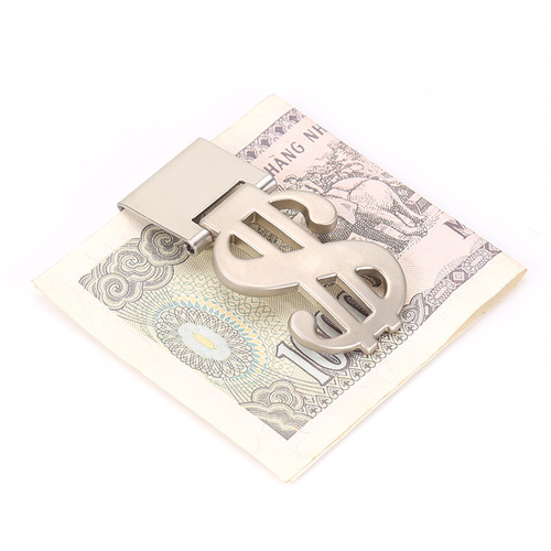 US dollar wallet foreign trade creative wallet stainless steel wallet US dollar metal wallet wholesale
