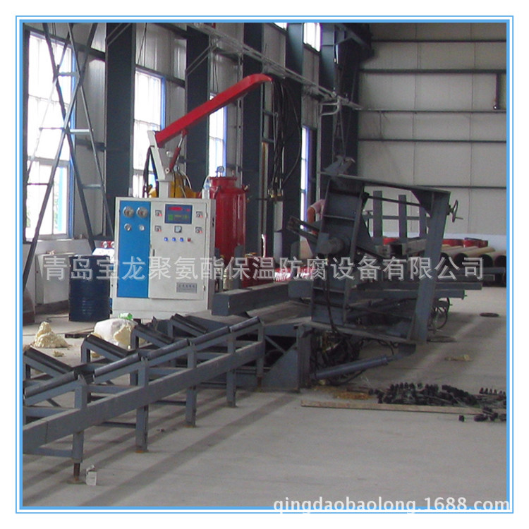 穿管机  聚氨酯保温管加工线  液压发泡平台作业线 宝龙