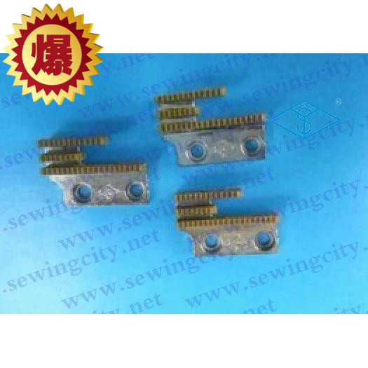 工业缝纫机配件优质全钢 平车牙齿B胶牙送布牙B胶牙带齿,无齿