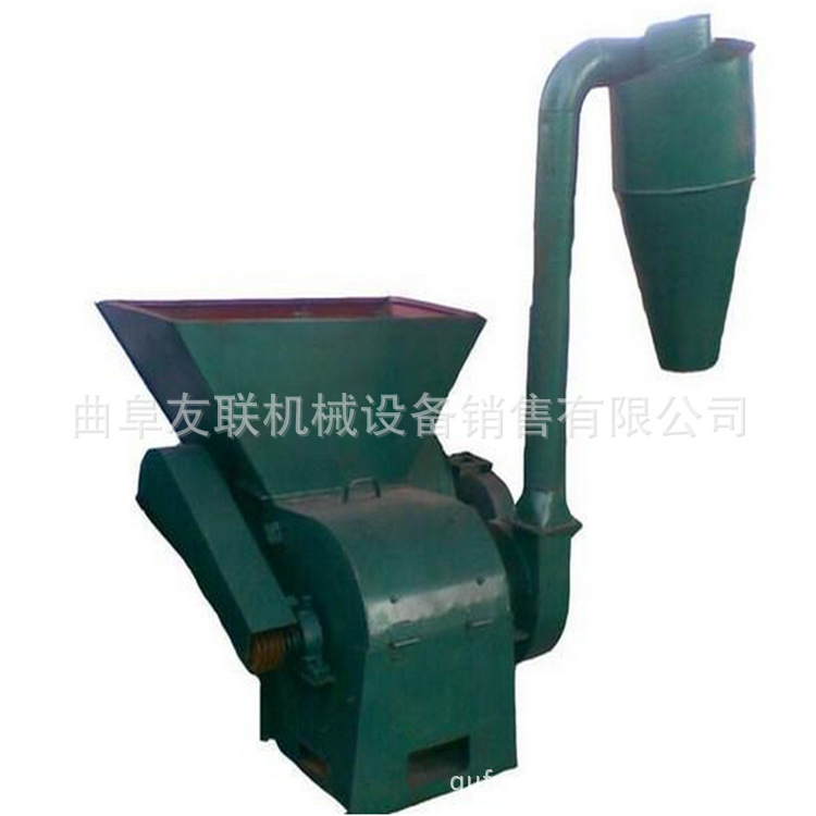 稻草秸秆饲料粉碎机 饲料秸秆沙克龙粉碎机 花生秧粉糠机图片32