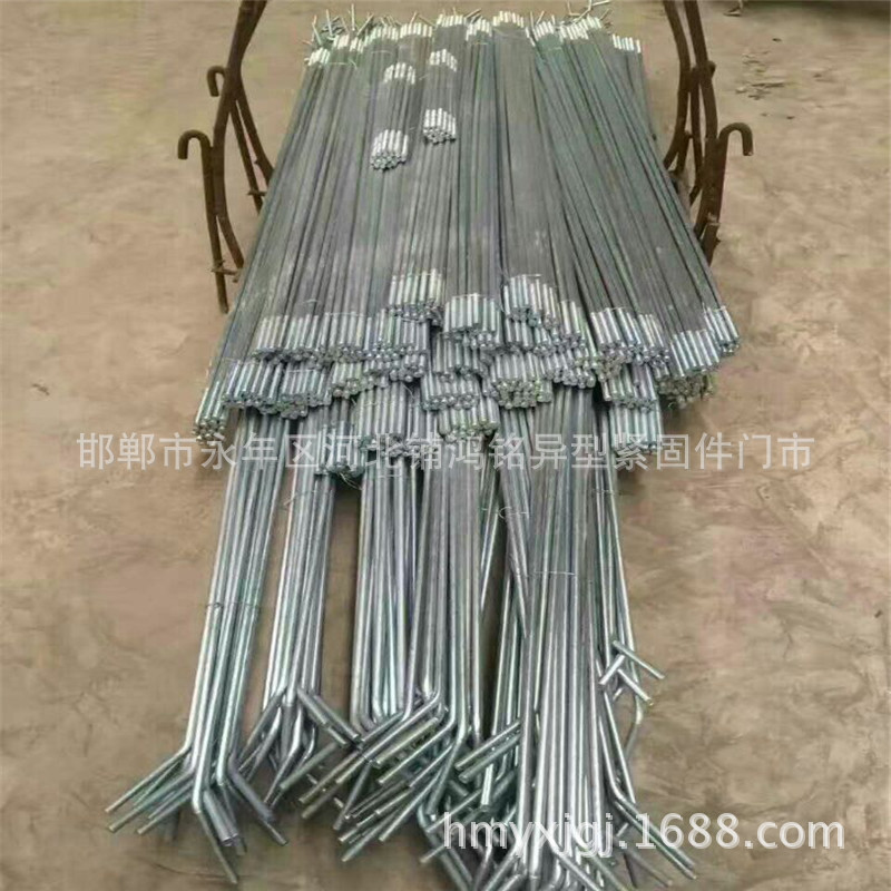 供应国标丝杠 国标镀锌牙条 高强度丝杠长度1-3米 规格M5-M64