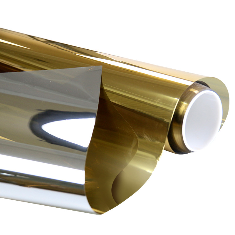 golden retroreflective glass face mask