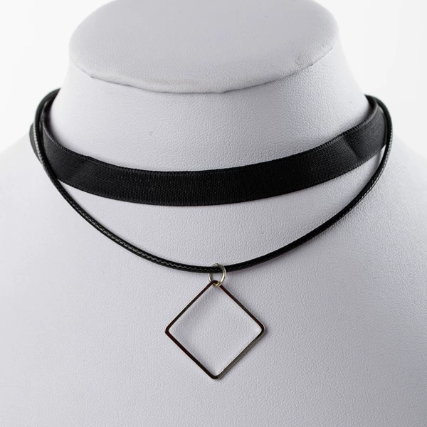 94#double rope hollow small square