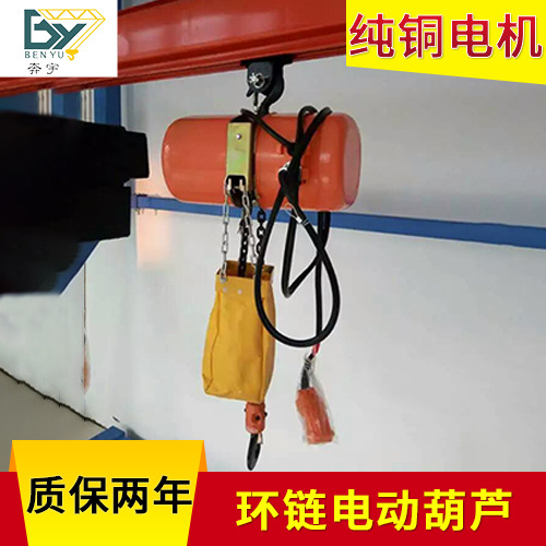 厂家直销 固定式环链电动葫芦 起重机链条电动葫芦 装卸搬运电动
