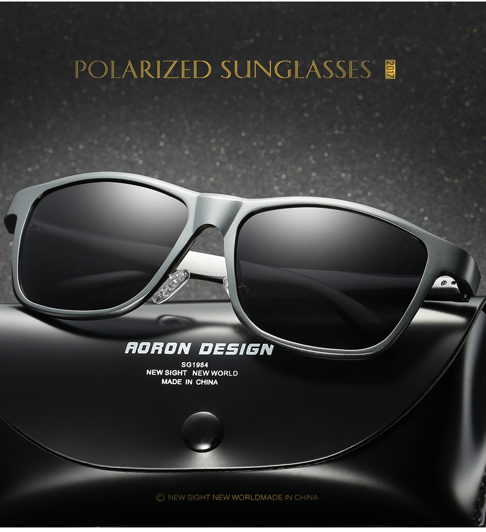 Gafas de sol polarizadas para ciclismo y pesca de aluminio_voghion.com