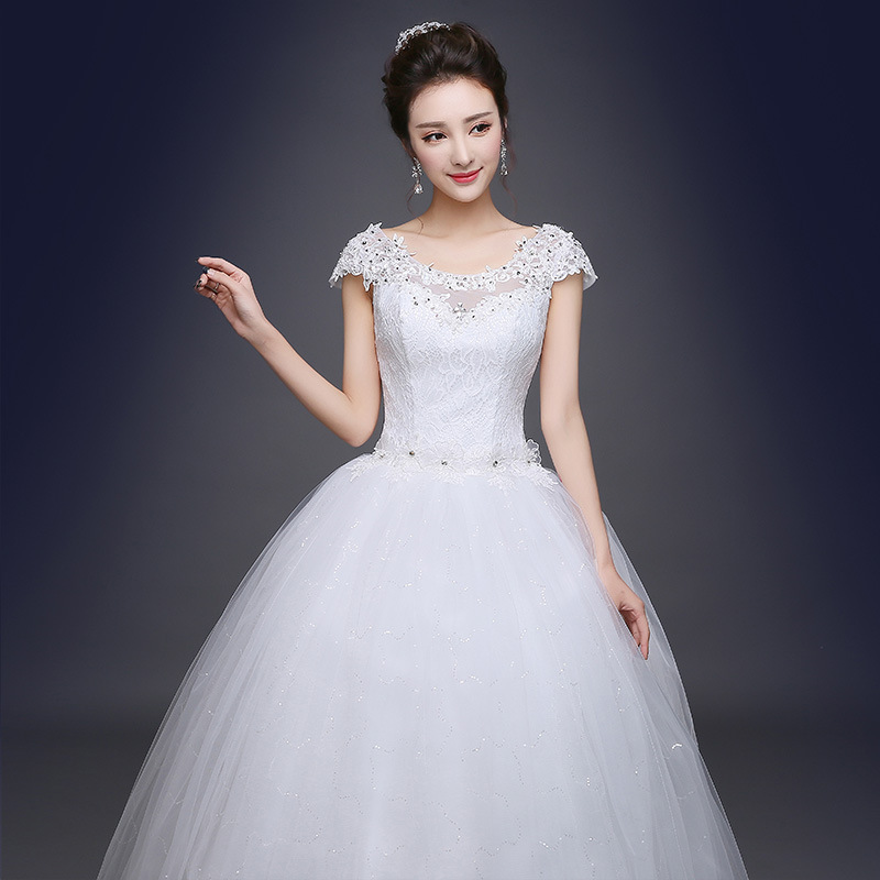 Robe de mariée ROBE DE MARIéE EN GAZE - Ref 3308197 Image 4