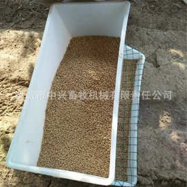 白色鸭料箱尺寸塑料鸭食槽种鸭料箱图片