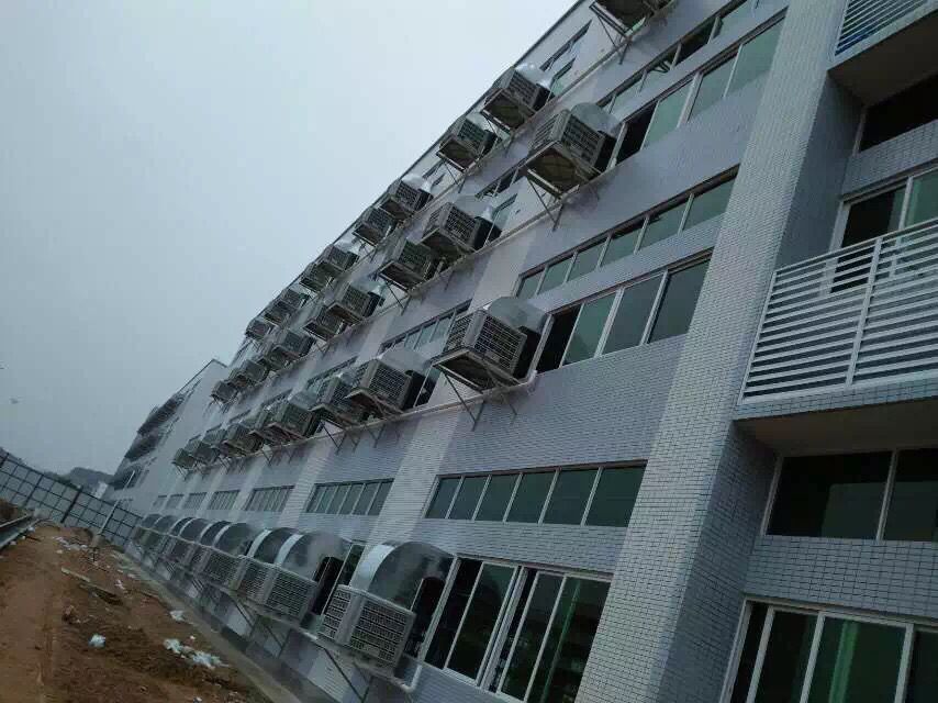 供应广州花都区手袋厂降温设备全套含安装