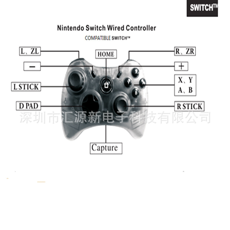 Nintendo game handle nintendoswitch handle NS game controller Nintendo game machine accessories 4
