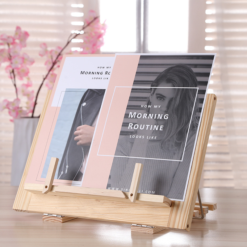 portable Reading frame adult student multi-function Adjustable Reading frame Tablet PC Bracket children Look bookshelf