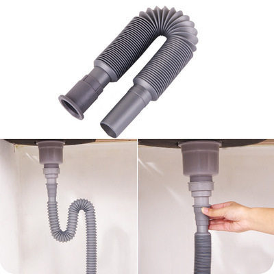 Scalable Basin Sewer pipe Washbasin Wash basin a drain lengthen Deodorant Basin extend hose