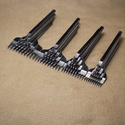 3MM 4MM 5MM 6MM 白钢菱斩 皮革工艺工具打孔穿孔1 + 2 + 4 + 6