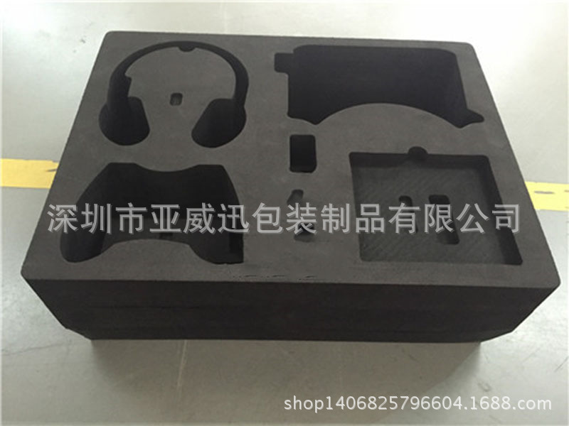 EVA泡棉厂专业定制加工各种EVA泡棉包装内衬内托 带绒EVA内衬 价