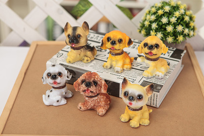 simulation Shaking head originality decorate Decoration automobile vehicle Decoration Shaking head Dogs Arts and Crafts goods in stock wholesale