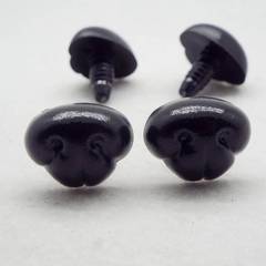 19mm玩偶娃娃配件 DIY仿真狗鼻子三角鼻布藝毛絨玩具公仔輔料批發