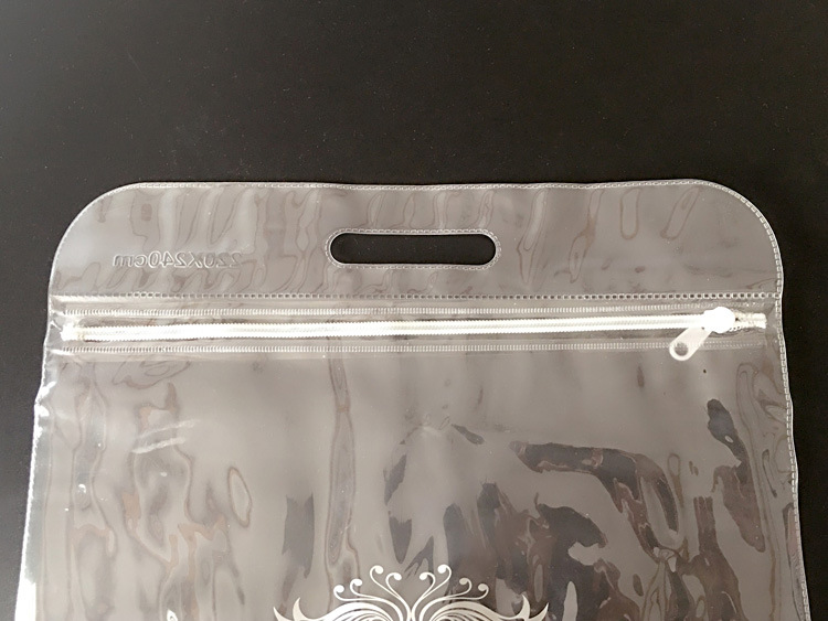 厂家定制透明PVC被套包装袋 透明自封袋塑料袋 手提服装袋子