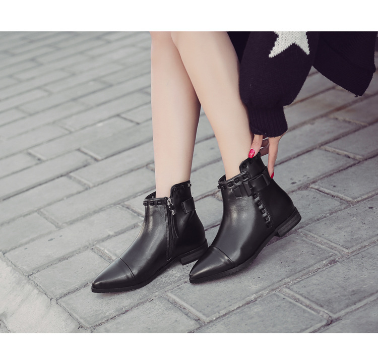 Bottes femme en PU artificiel - Ref 3355390 Image 11