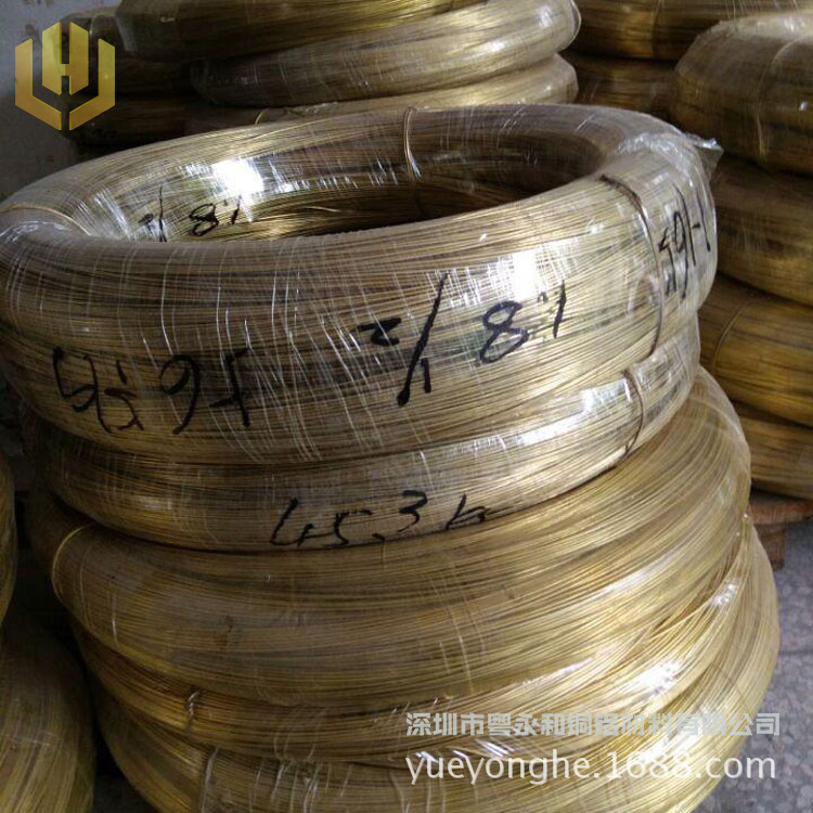 广东厂家 定制黄铜扁铜线 插头扁线 平|R角扁铜线