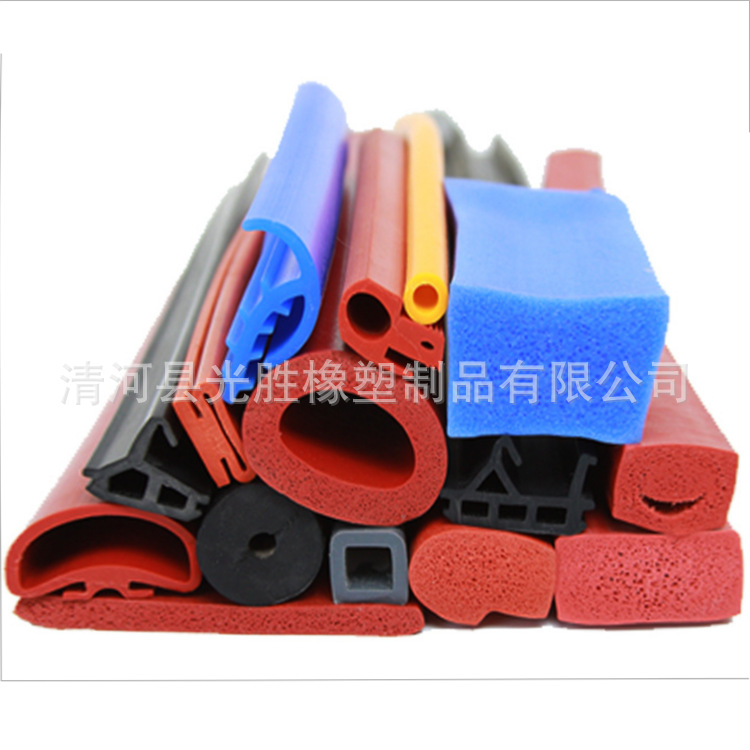 Silicone foam sealing strip Foam strip manufacturer High temperature resistant foaming silicone strip Sponge strip Silicone sealing strip 5