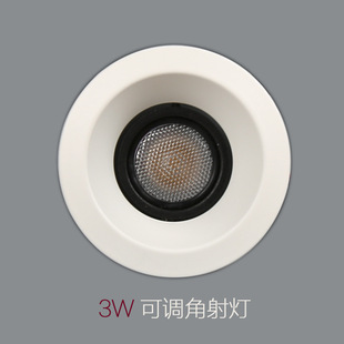 3W����չʾ̨��� Ƕ��ʽ�҃�LED�컨��� �_��45��W͸�R