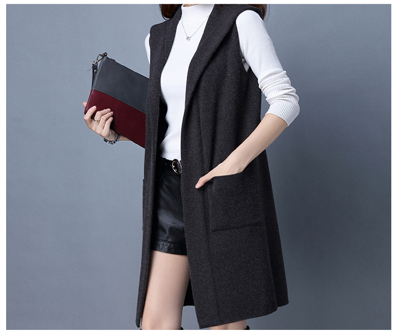 Gilet femme CYGNE ROUGE PLUIE en Tricot - Ref 3317300 Image 18