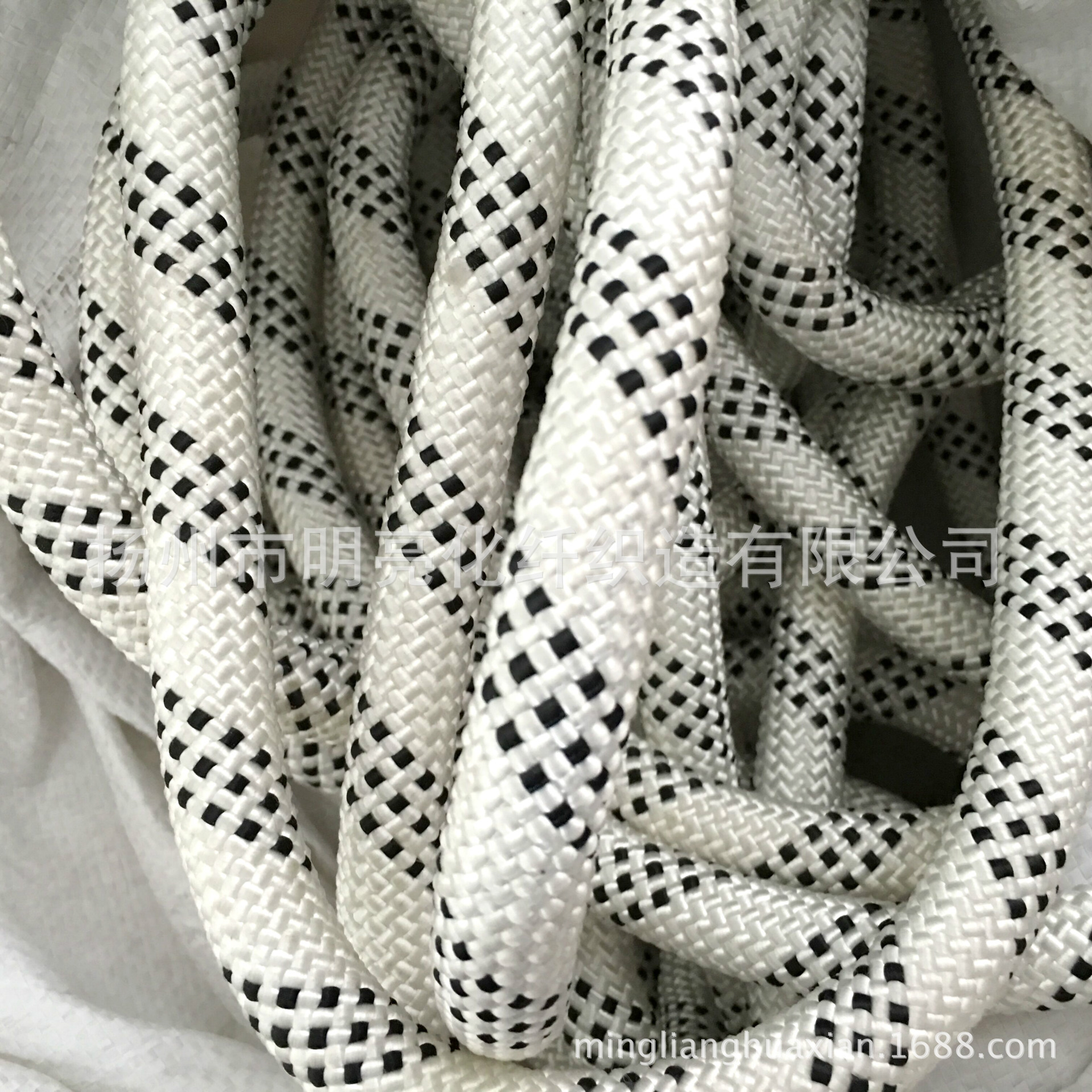 厂家直销 可批发 涤纶编织绳 安全保险绳 登山绳 坠落防护 牵引绳|ms