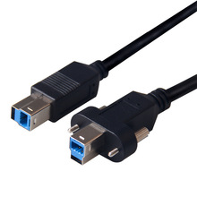 工业相机USB3.0BM有M2螺丝控制线相机线赛康黑条亚马逊音频线裸铜