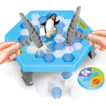 Cross-border Small Penguin Icebreaker Desktop Disassembly Toy Hamster Disassembly Tool Table Mini DIY Toy - ShopShipShake