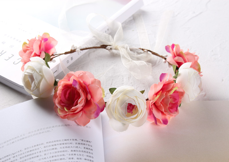 New Fashion Bohemian Flower Headband Bridal Photo Headwear display picture 4