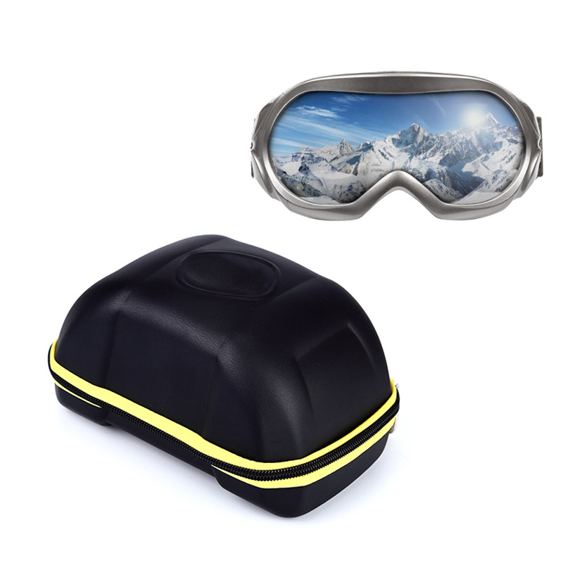 适用于滑雪镜收纳包 硬质整理滑雪眼镜 EVA包 滑雪眼镜保护盒