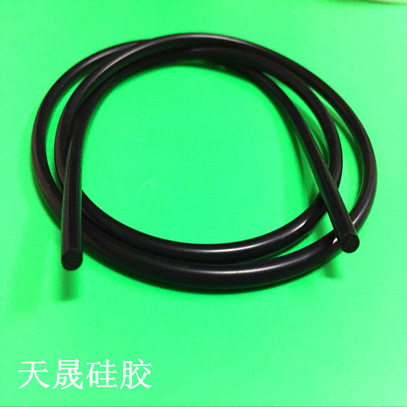 厂家直供黑色硅胶管 硅胶管  食品级硅胶管  弹性不变形硅胶管
