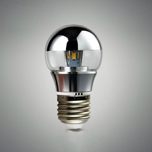 LED semi-plated shadowless bulb G45 globe 3W/5W/7W E27/E14 screw base magic bean pendant light source