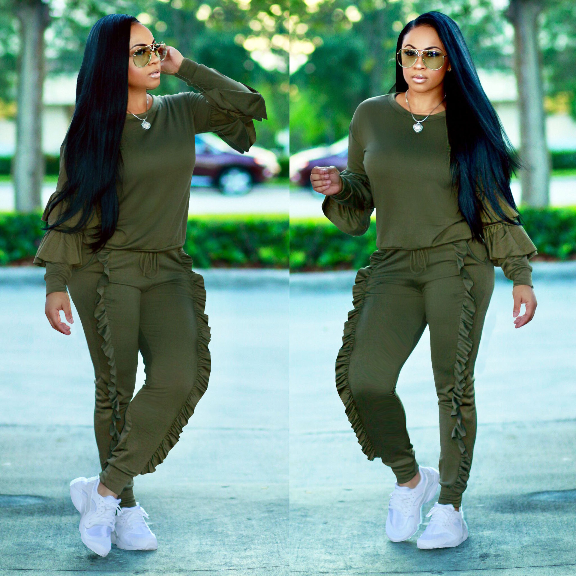 Costume femme en Mélange de fibres chimiques - Ref 3334443 Image 39