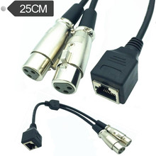 RJ45 to 2XLR z^DW2*XLRĸDRJ45WĸLDXLRĸ^