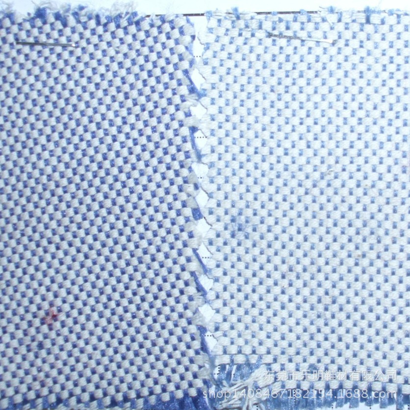 MB7398现货供应棉麻色织地板格布料 鞋服手袋布料