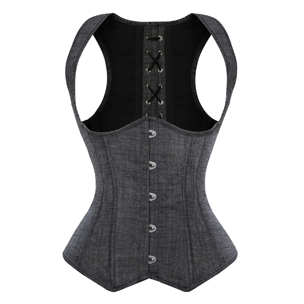 Grey Long Version Palace Shaping Top 6