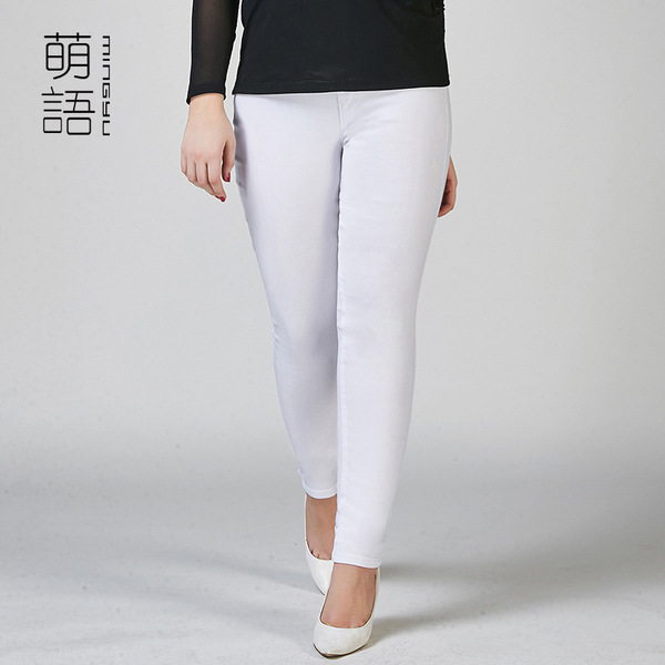 Fast selling Amazon fertilizer tighter waist and small feet pants high shot and black nine - point panties wholesal