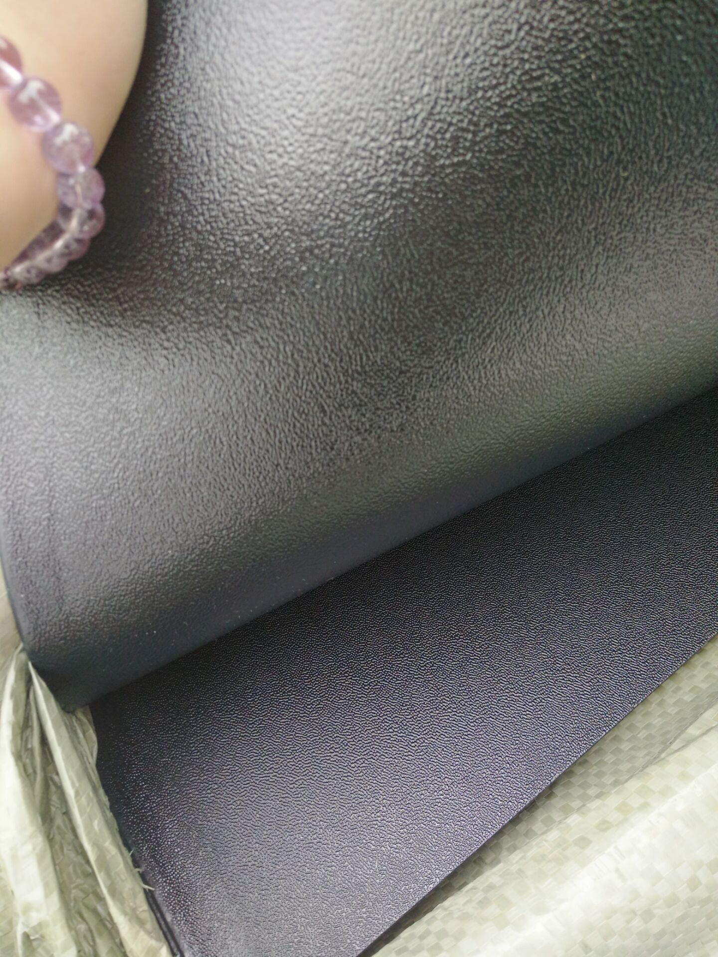 厂家直销优质PE板塑料箱包PE内衬板黑色手袋底板卷材pe片材加工