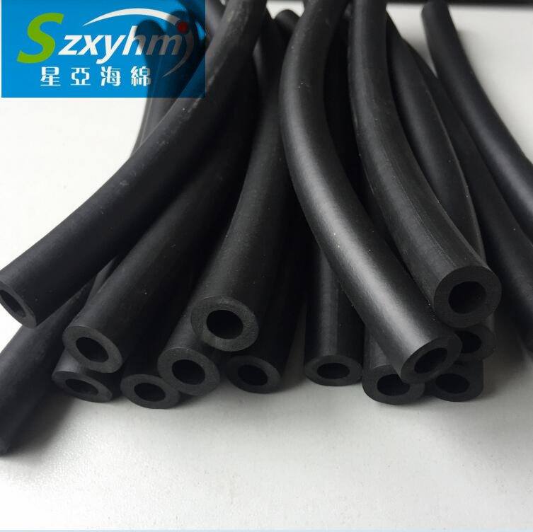 厂家定做高压橡胶海绵管编制中空硬泡棉海绵管