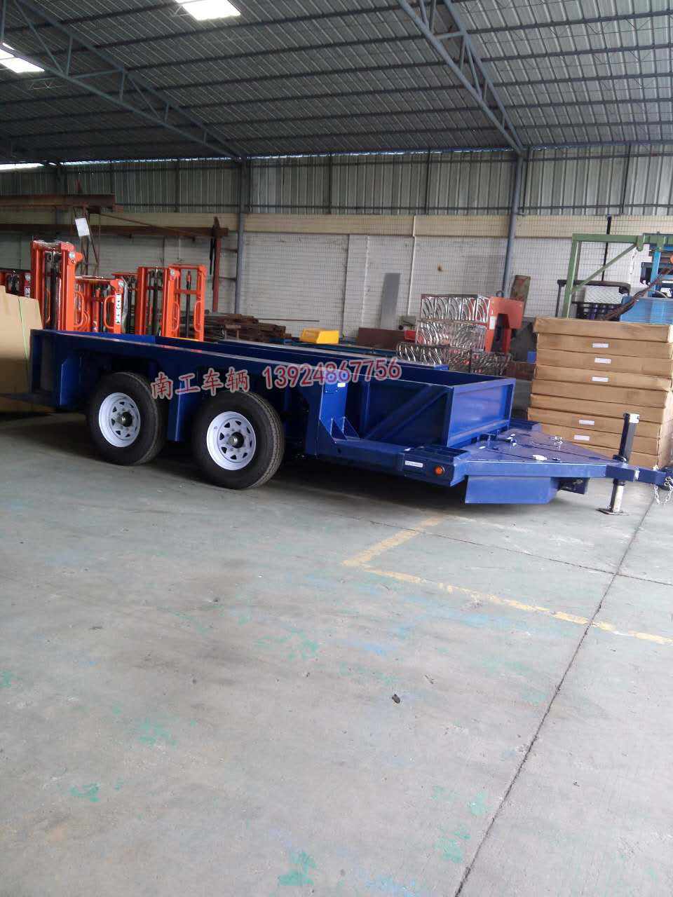 拖挂车 平板车南工车辆长年供应质好价优发货快