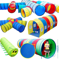 Baby early education sensory training equipment Sunshine Tunnel children's toys drilling hole crawling tube parent-child interactive game house