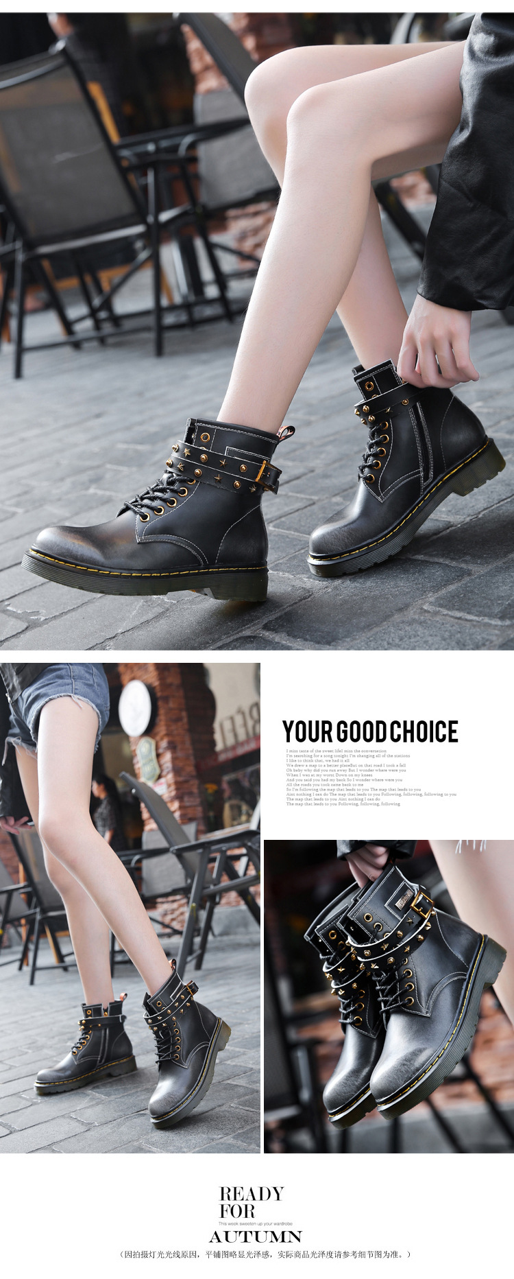 Bottes femme IMPRESSION VERTE en En cuir - Ref 3355071 Image 28