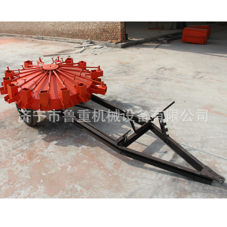 生产拖拉机拖拽式马路清扫车运费  16把扫帚扫地机新型不锈钢齿轮