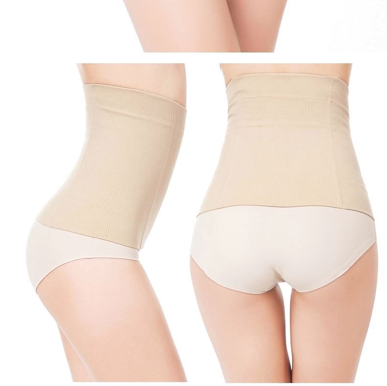 Xiêm áo nịt ngực sau sinh mùa hè phần mỏng kích thước lớn cơ thể corset quần bụng hông hình đồ lót