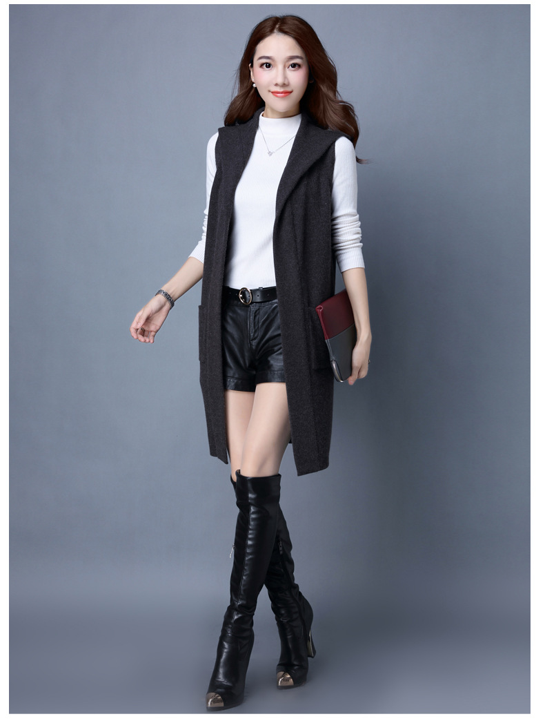 Gilet femme CYGNE ROUGE PLUIE en Tricot - Ref 3317300 Image 19