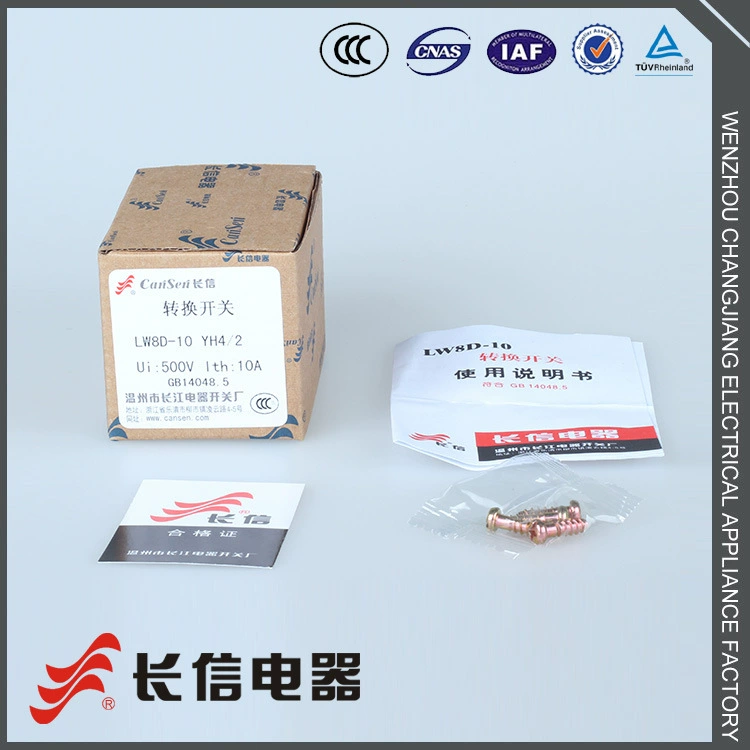 长信 LW8D-10 YH5/3 universal conversion switch three-phase electrical switching control voltage measurement switch Changjiang