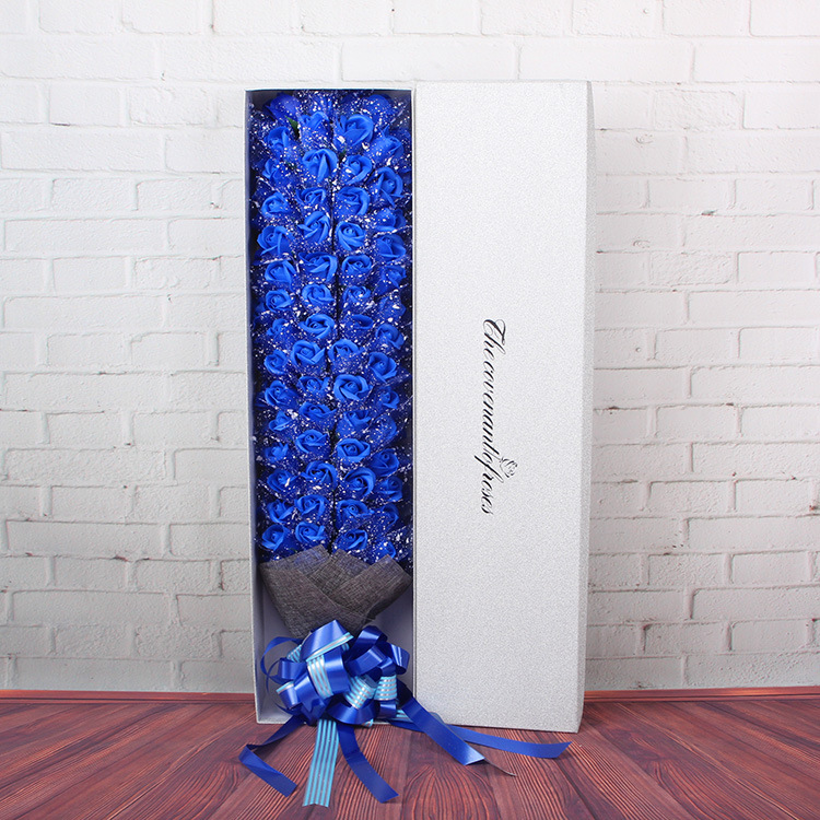 99支雪点纱 宝蓝